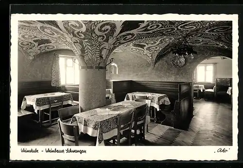 AK Schwangau, Weinstube in Gaststätte Weinbauer