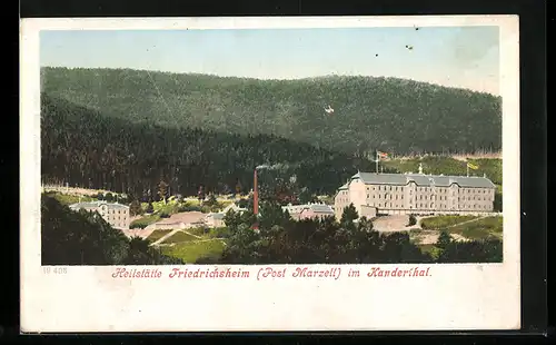 AK Friedrichsheim bei Marzell, Heilstätte im Kanderthal