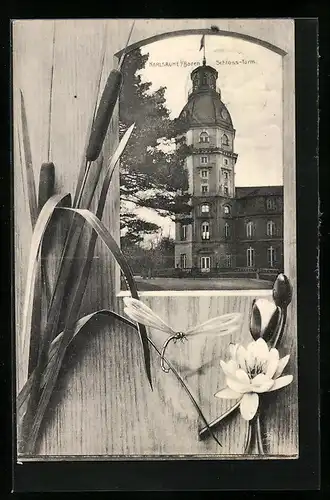 AK Karlsruhe i. Baden, Schloss-Turm