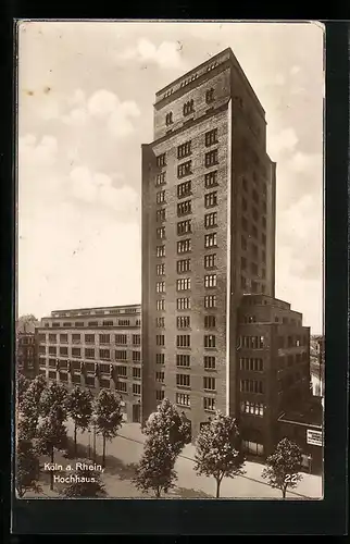 AK Köln a. Rhein, Hochhaus