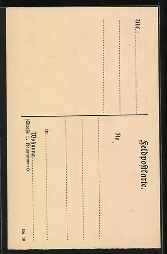 AK Würzburg, Geschäfts-Rechnung Papier- und Schreibwarengrosshandlung Carl Scheiner