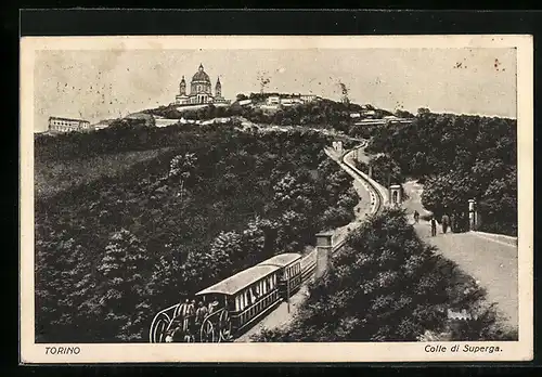 AK Torino, Colle di Superga, Bergbahn