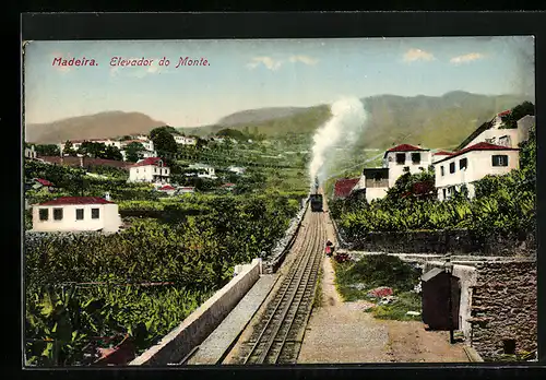AK Madeira, Elevador do Monte, Bergbahn