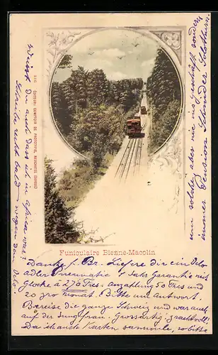 AK Funiculaire Bienne-Mascolin, Bergbahn