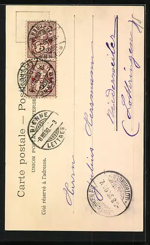 AK Funiculaire Bienne-Mascolin, Bergbahn