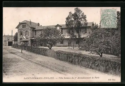 AK Saint-Germain-en-Laye, Villa Scolaire du 7e Arrondissement de Paris