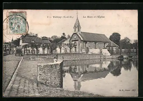 AK Velizy, La Mare et l`Eglise