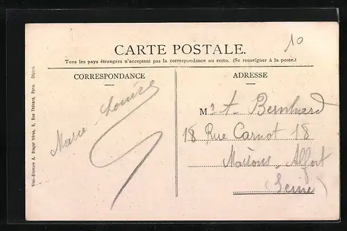 AK Marly le Roi, La Mairie