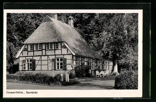 AK Cismar / Holst., Partie an der Apotheke