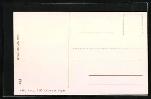 AK Lindau i. B., Unter den Bögen