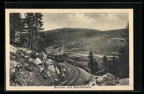 AK Brocken und Brockenbahn, Bergbahn