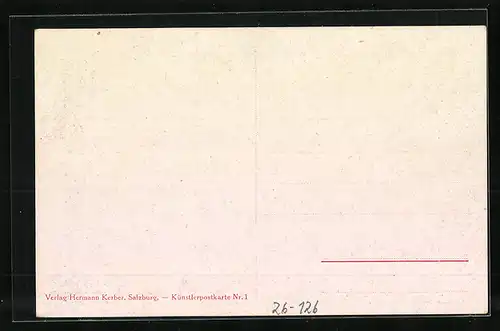 Künstler-AK Edward Theodore Compton: Salzburg, Ansicht von Maria-Plain