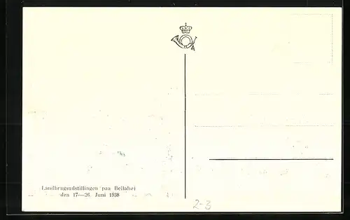 AK Trompetender Postillon reitet an pflügendem Bauern vorbei