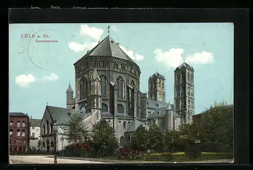 AK Cöln am Rhein, die Gereonskirche