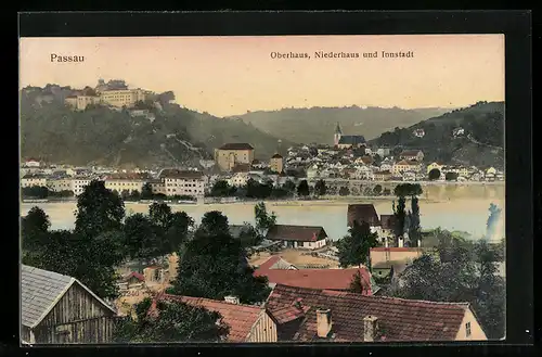 AK Passau, Oberhaus, Niederhaus und Innstadt