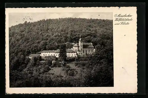 AK Mariabuchen, Wallfahrtskirche und Kloster