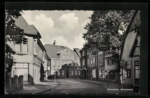 AK Bramsche, Häuser im Brückenort