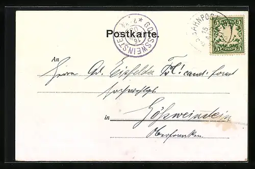 AK Laufen a. S., Generalansicht