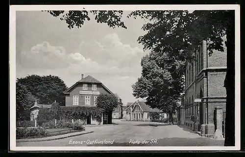 AK Esens /Ostfriesland, Platz der SA.