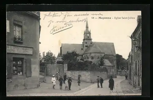 AK Mayenne, Eglise Saint-Julien