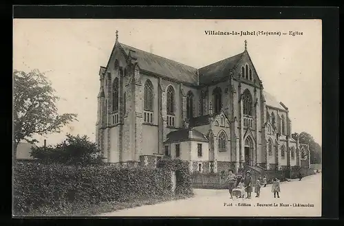 AK Villaines-la-Juhel, Eglise