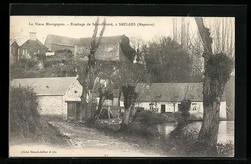 AK Saulges, Le Vieux Montguyon, Ermitage de Saint-Cenere