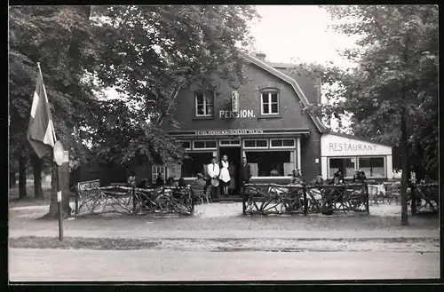 Fotografie Jos. Nuss, Eemnes, Ansicht Ede / Gelderland, Pension-Restaurant Boschlust