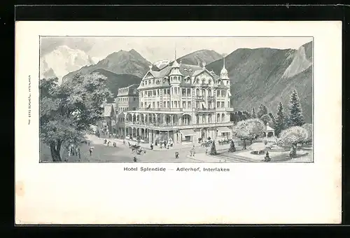 AK Interlaken, Hotel Splendide-Adlerhof