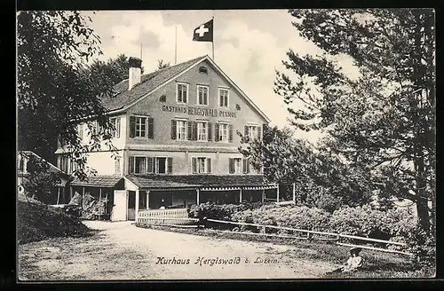 AK Luzern, Gasthaus Kurhaus Hergiswald