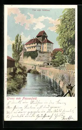 AK Frauenfeld, das alte Schloss