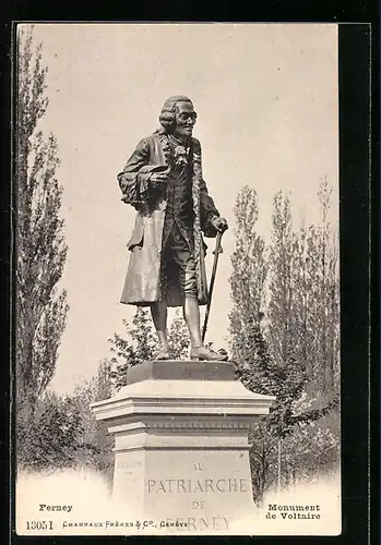 AK Ferney-Voltaire, Monument de Voltaire