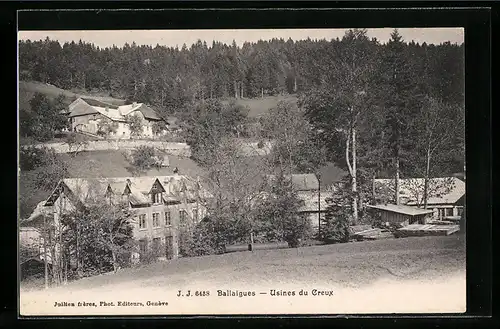 AK Ballaigues, Usines du Creux