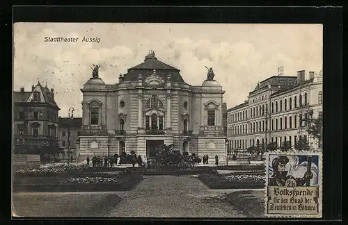 AK Aussig, Stadttheater