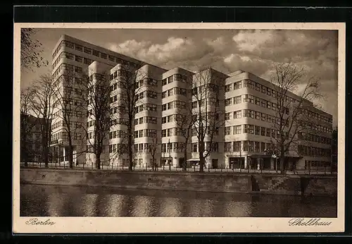 AK Berlin-Tiergarten, Shell-Haus, Bauhaus