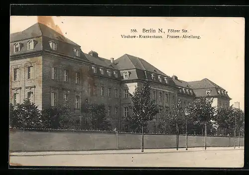 AK Berlin-Wedding, Virchow-Krankenhaus, Frauen-Abteilung, Föhrer Str.