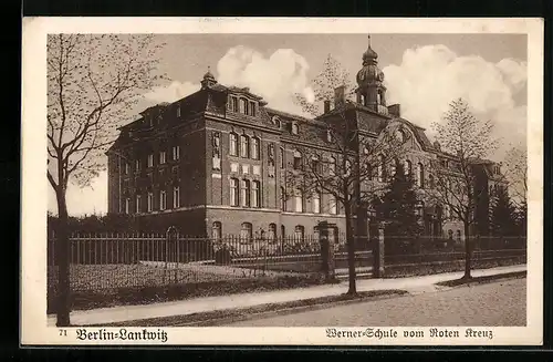 AK Berlin-Lankwitz, Werner-Schule vom Roten Kreuz