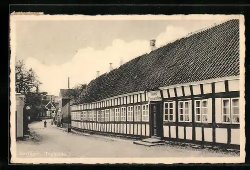 AK Mariager, Teglgade, Hotel Postgaarden
