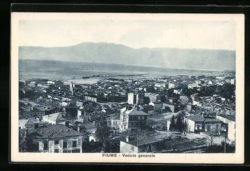 AK Fiume, Veduta generale