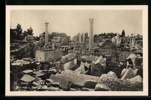 AK Solin, Bazilika mucenika