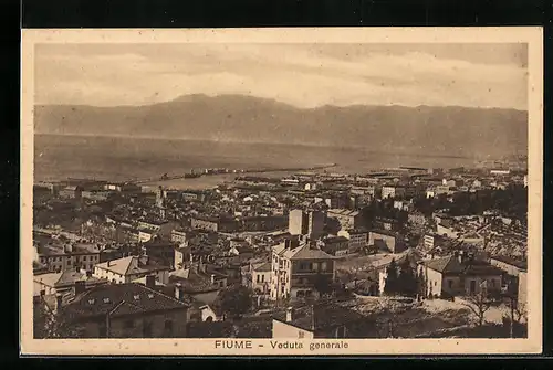 AK Fiume, Veduta generale