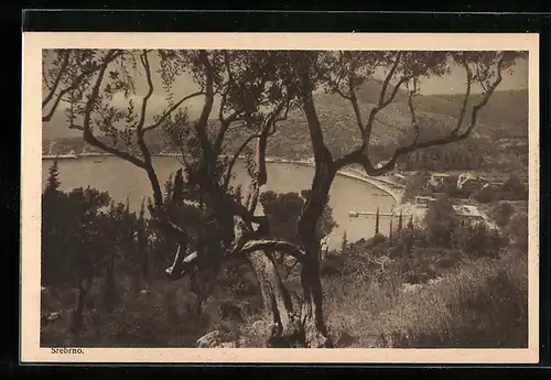 AK Srebrno, Seebad, von oben gesehen