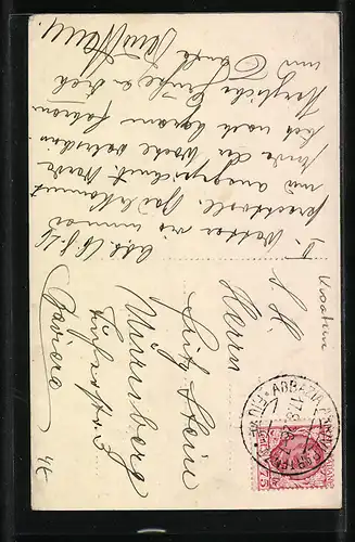 AK Abbazia, Veduta generale verso nord