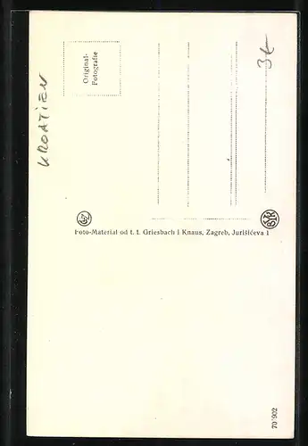 AK Split, Kathedrale, Teilansicht