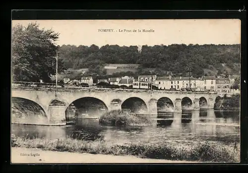 AK Pompey, Le Pont de la Moselle