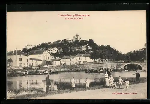 AK Liverdun, La Gare du Canal