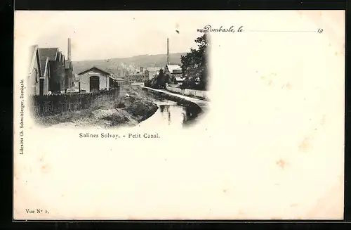 AK Dombasle, Salines Solvay, Petit Canal