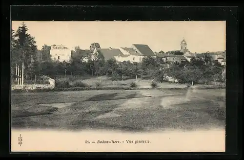 AK Badonvillers, Vue générale