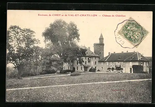 AK Val-et-Chatillon, Château de Châtillon