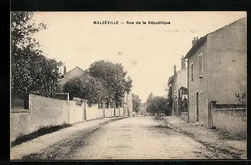 AK Malzéville, Rue de la Republique