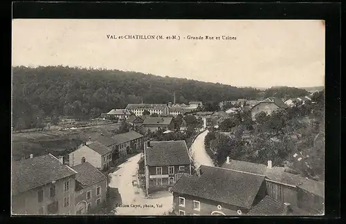 AK Val-et-Chatillon, Grande Rue et Usines